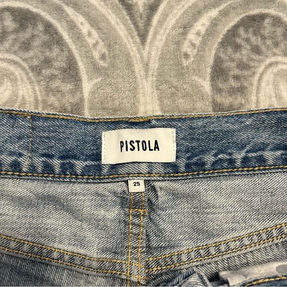 Pistola distressed denim shorts - Picture 2 of 3
